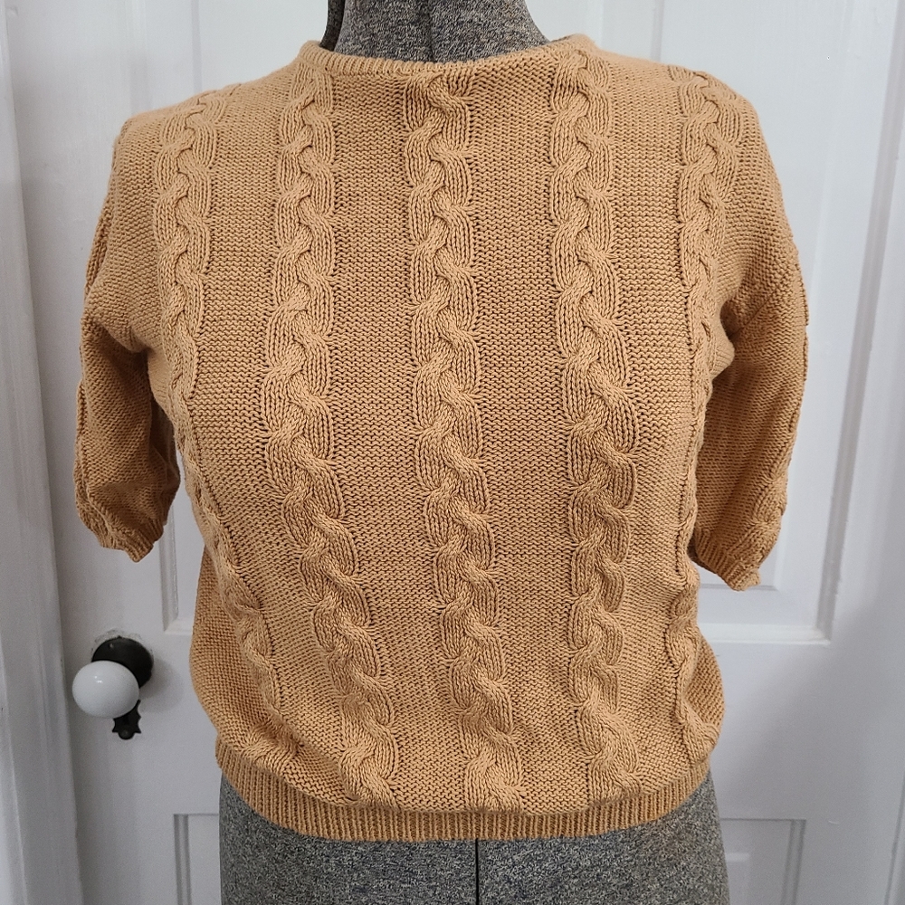 Vintage Cropped Sweater
